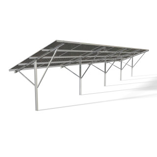 Pole Ground Solar Mounting System